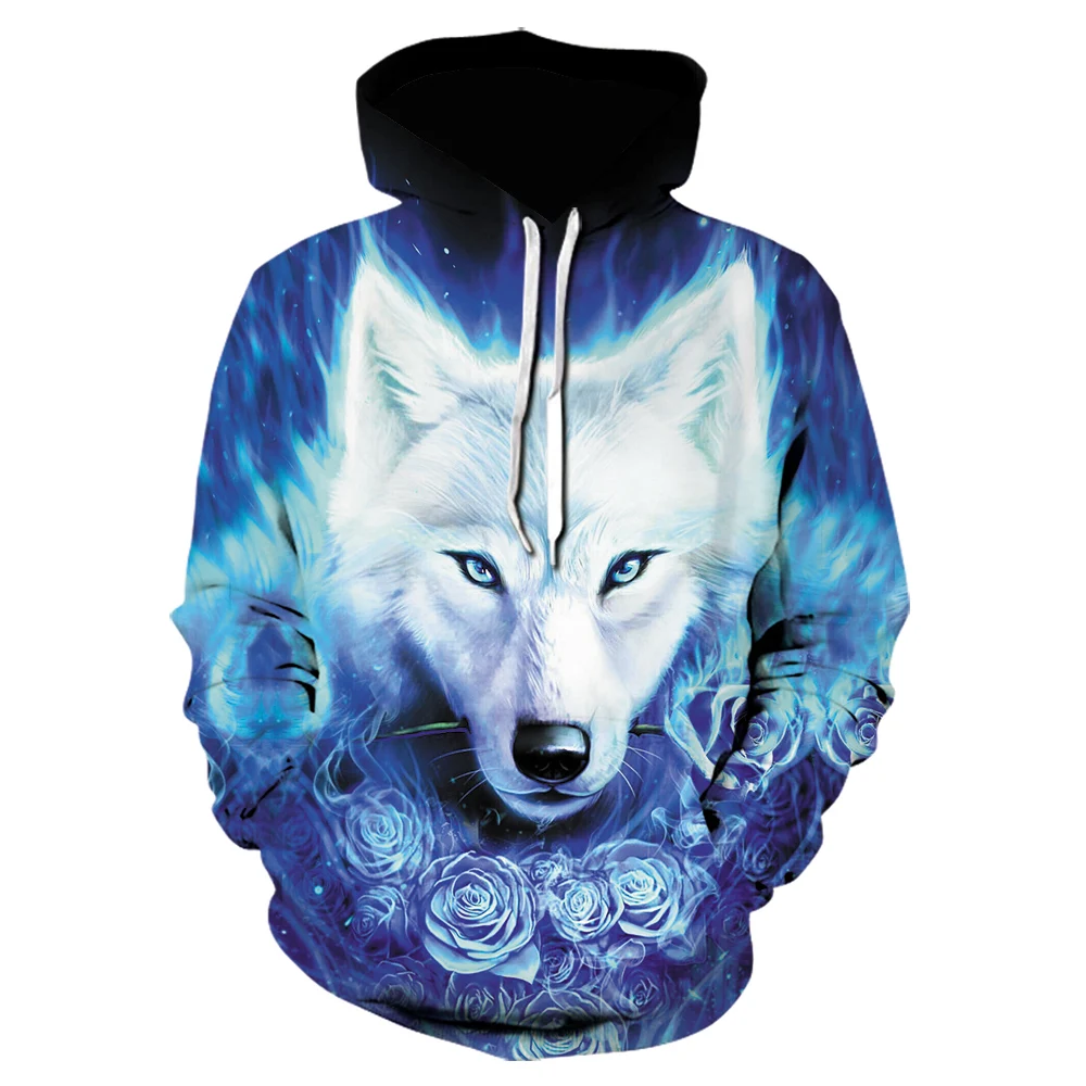 Wild Wolf 3D Hoodie - Image 2