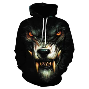 Wild Wolf 3D Hoodie
