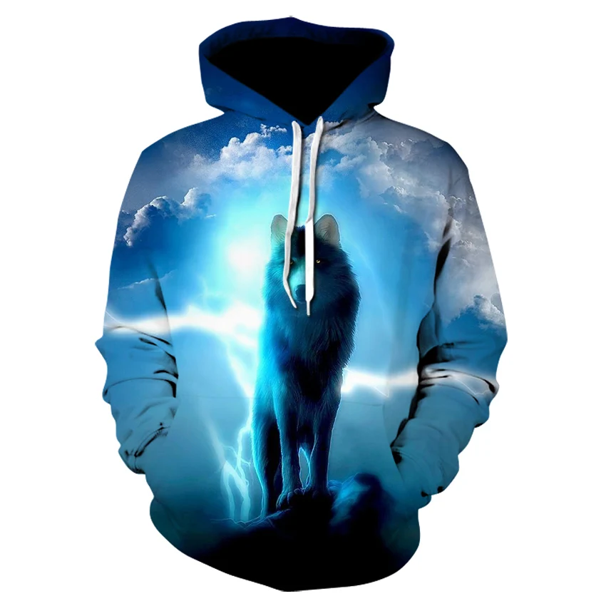 Wild Wolf 3D Hoodie - Image 5