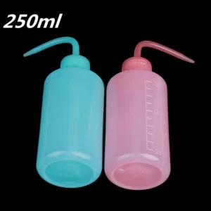 30/250ml Clear Plastic Blow Washing bottle