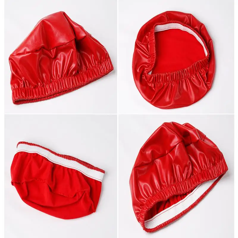 Elastic PU Leather Round Stool Chair Cover - Image 6