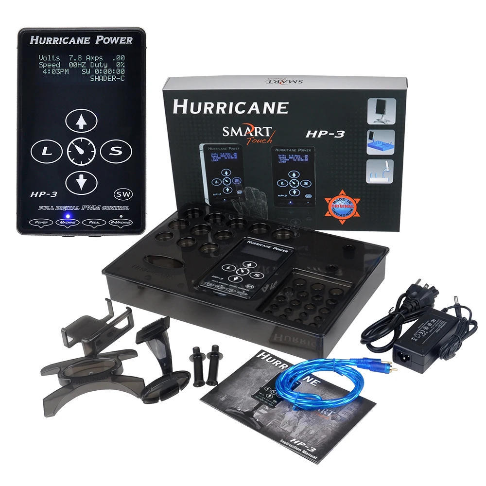 HURRICANE Third Generation Tattoo Power Supply - Image 6