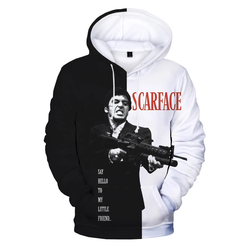 Scarface 3D Print Hoodie - Image 2