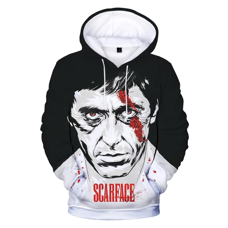 Scarface 3D Print Hoodie - Image 3