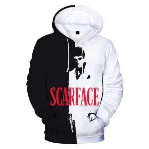 Scarface 3D Print Hoodie