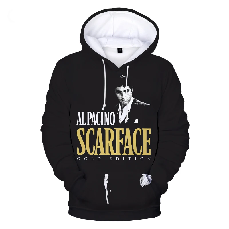 Scarface 3D Print Hoodie - Image 5