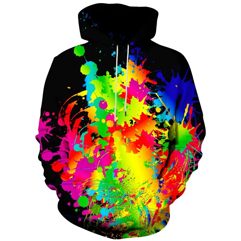 Abstract Smog Graphic Hoodie - Image 4