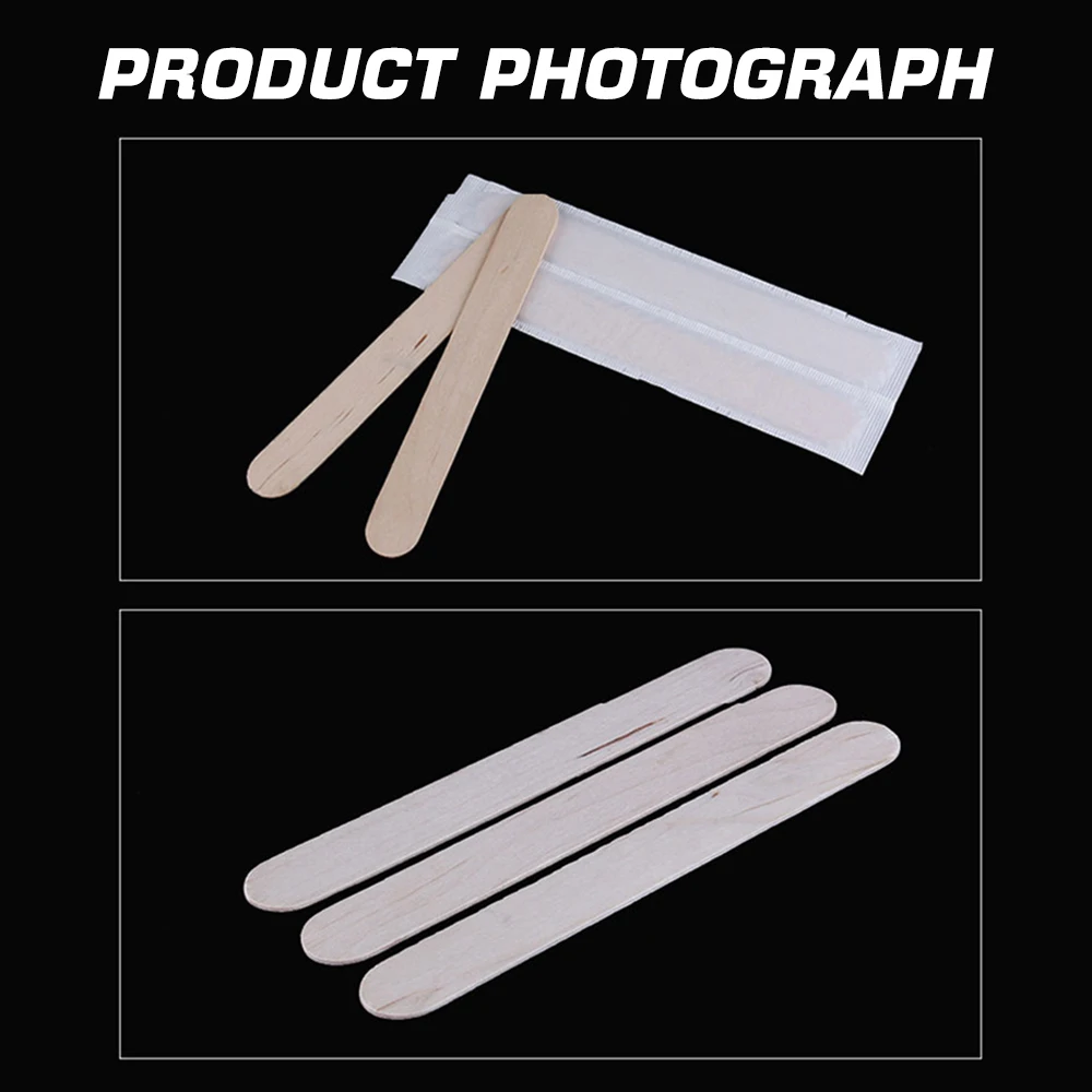 30/50/100/200pcs Tattoo Wooden Stick Disposable - Image 6