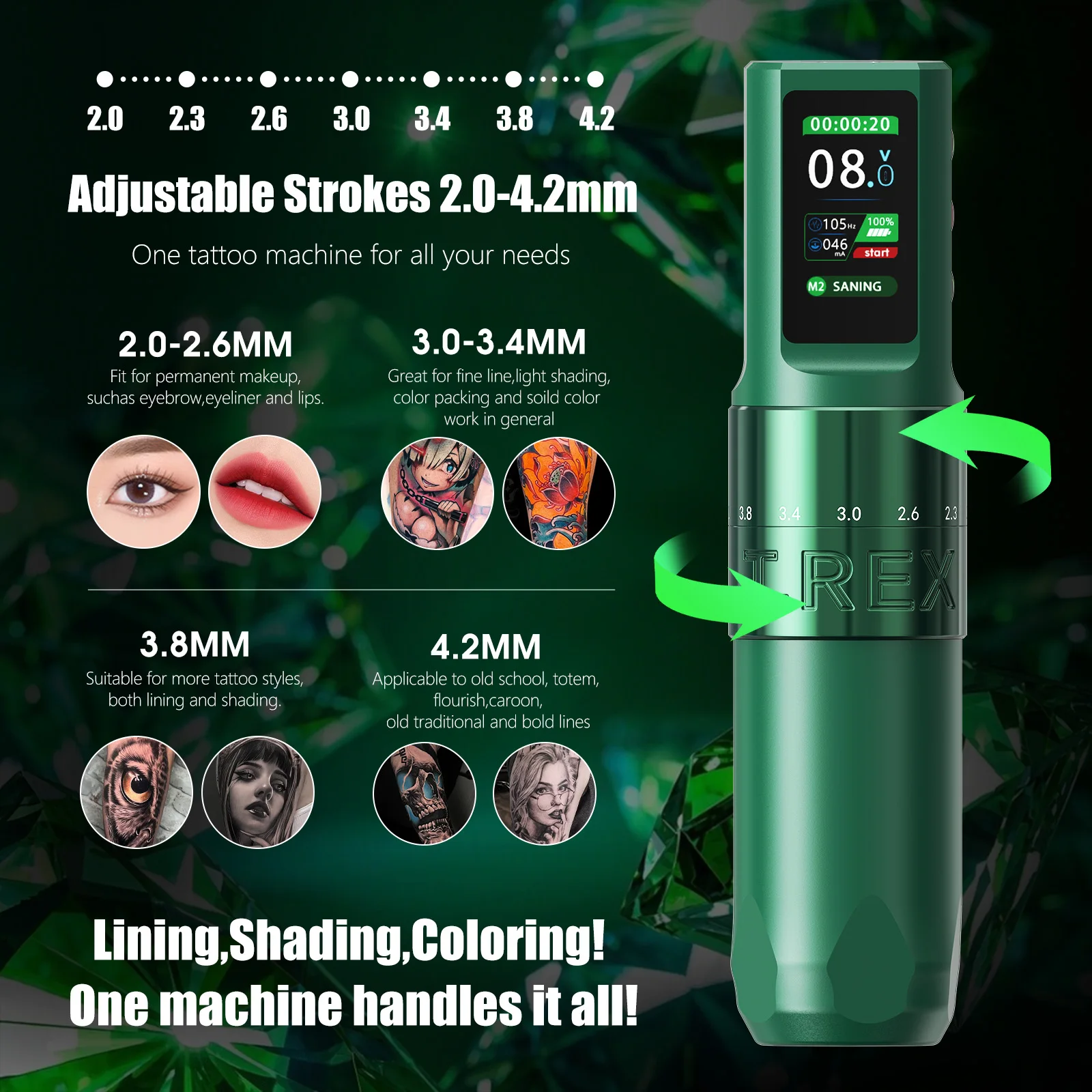 T-Rex Wireless Tattoo Machine - Image 4