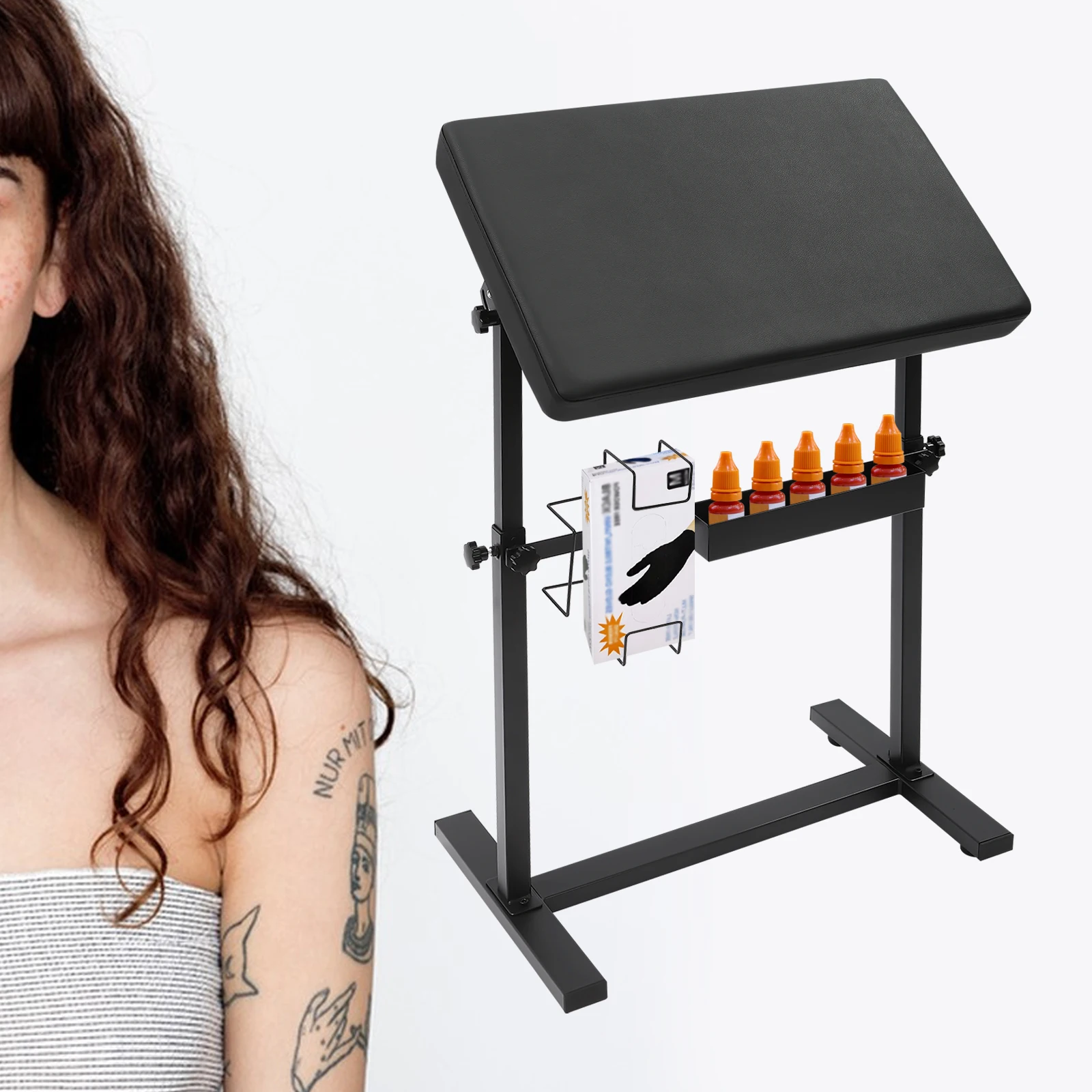 Tattoo Armrest Stand Strong Structure Height Adjustable