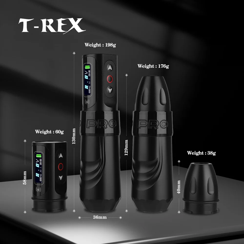 T-Rex Wireless Tattoo Machine Rotary Pen - Image 5