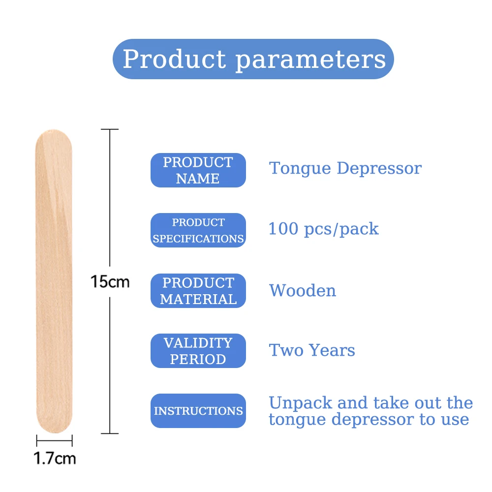 30/50/100/200pcs Tattoo Wooden Stick Disposable - Image 2