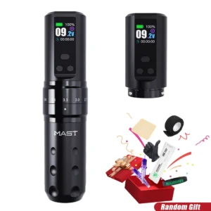 Mast Tattoo Fold 2 Pro Wireless Tattoo Machine 7 Adjustable Stroke