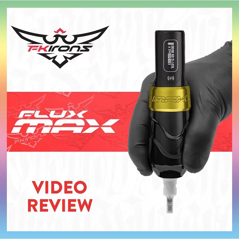 FK MAX Tattoo Machine TWO Batteries 2400mAh - Image 3