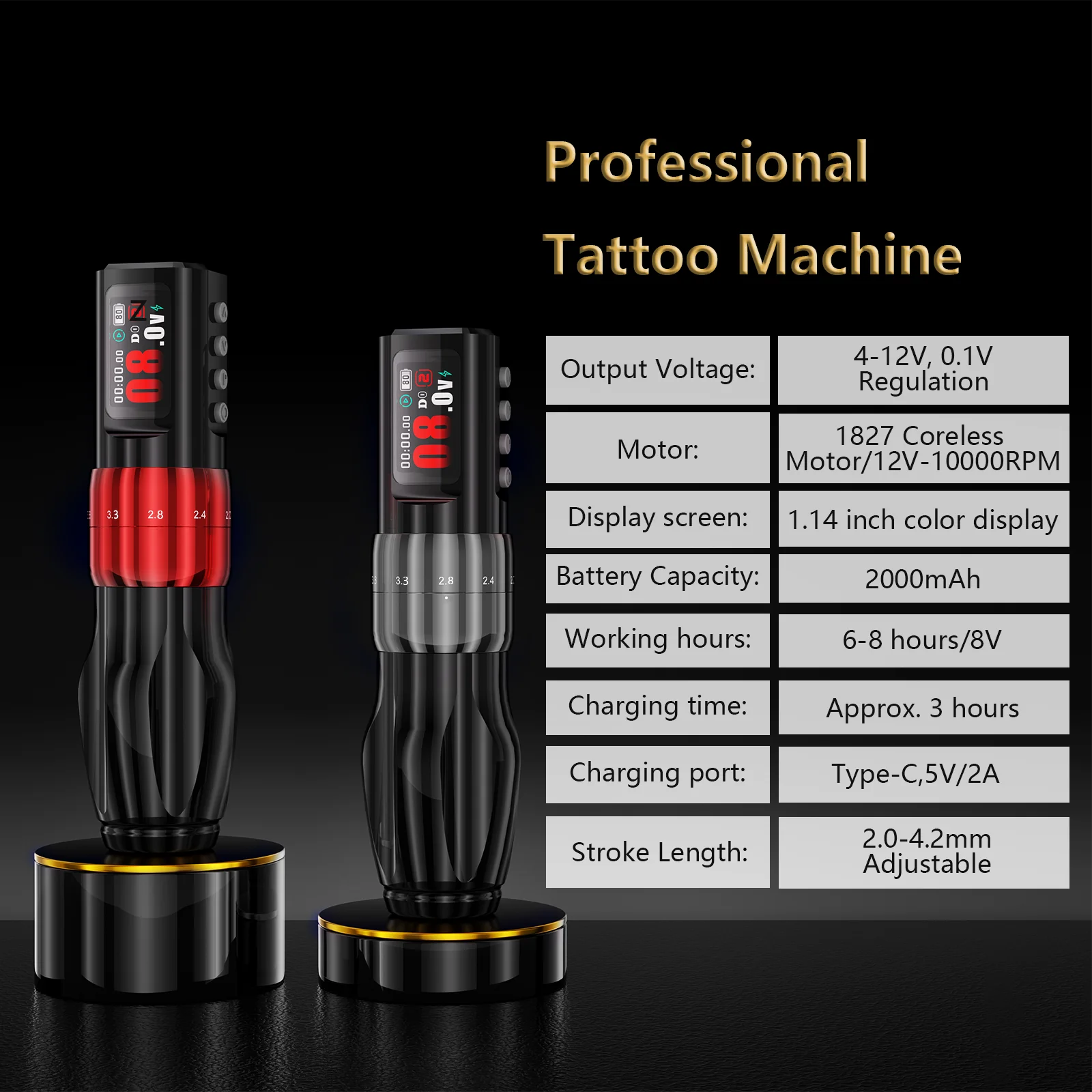 BIGWASP Wireless Tattoo Machine - Image 2
