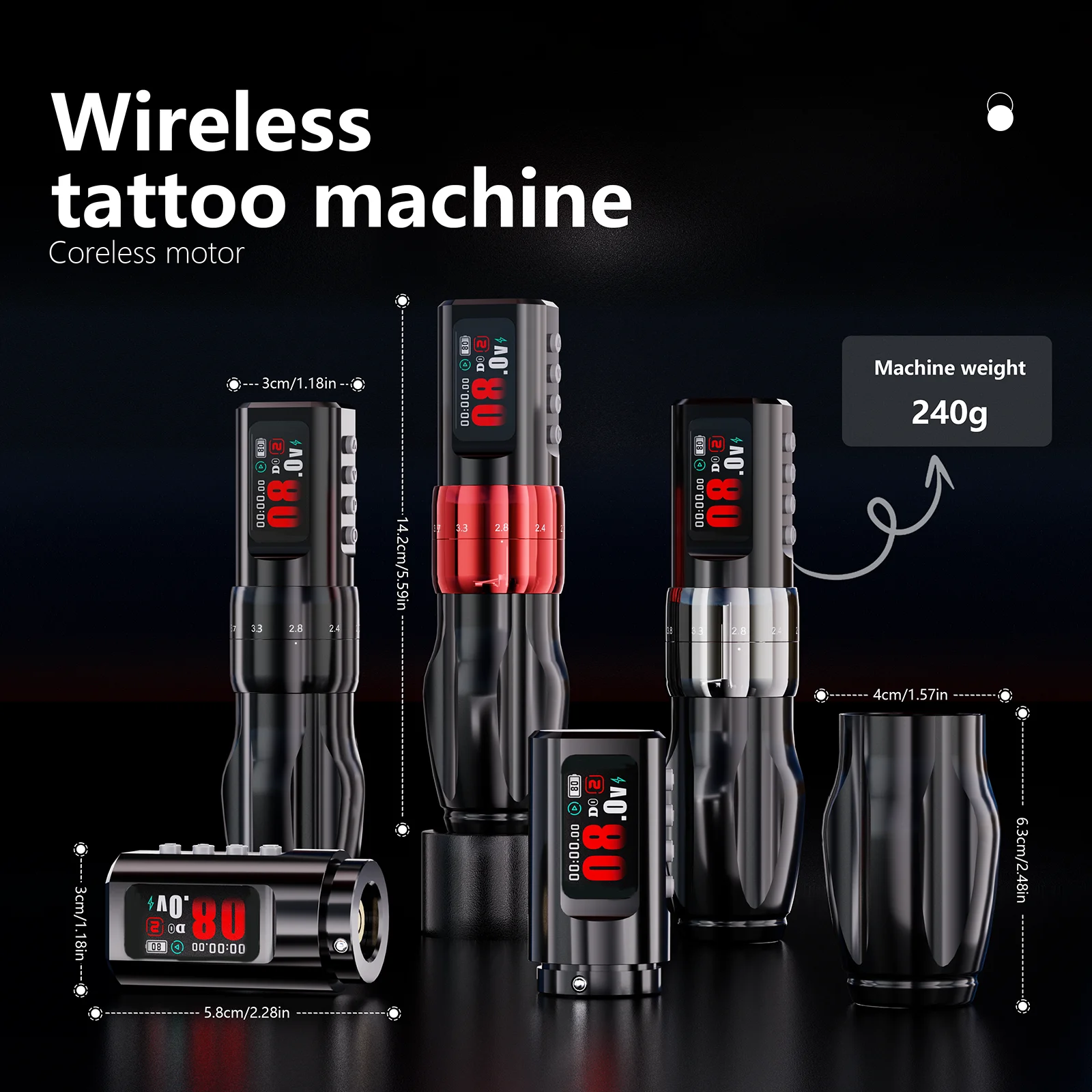 BIGWASP Wireless Tattoo Machine - Image 6