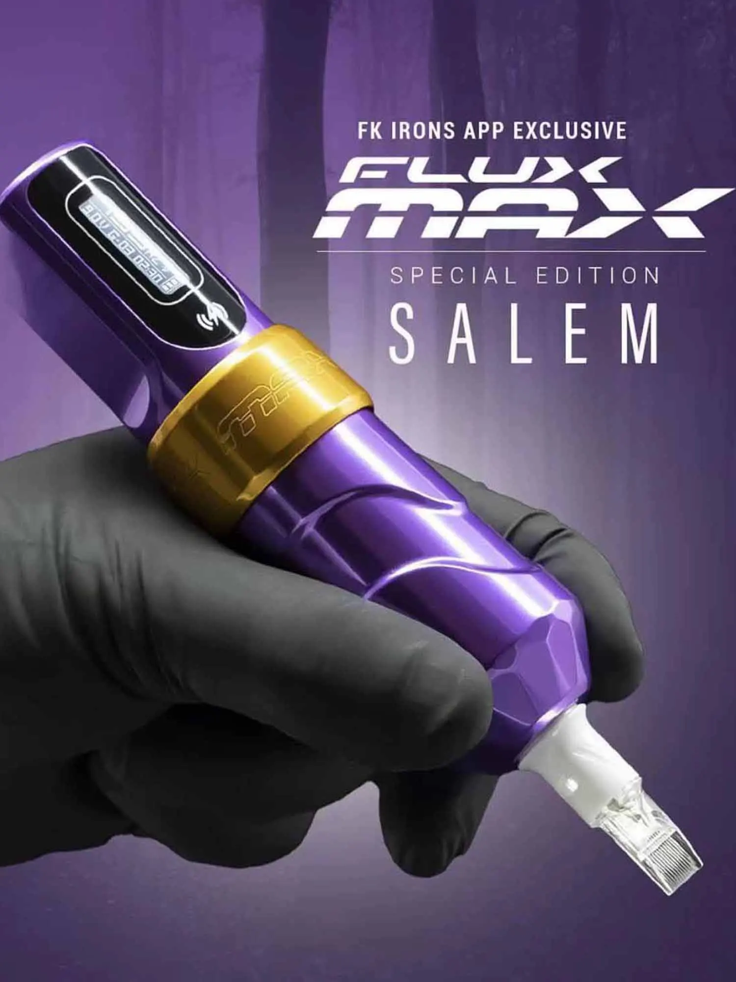 FK MAX Tattoo Machine TWO Batteries 2400mAh - Image 2