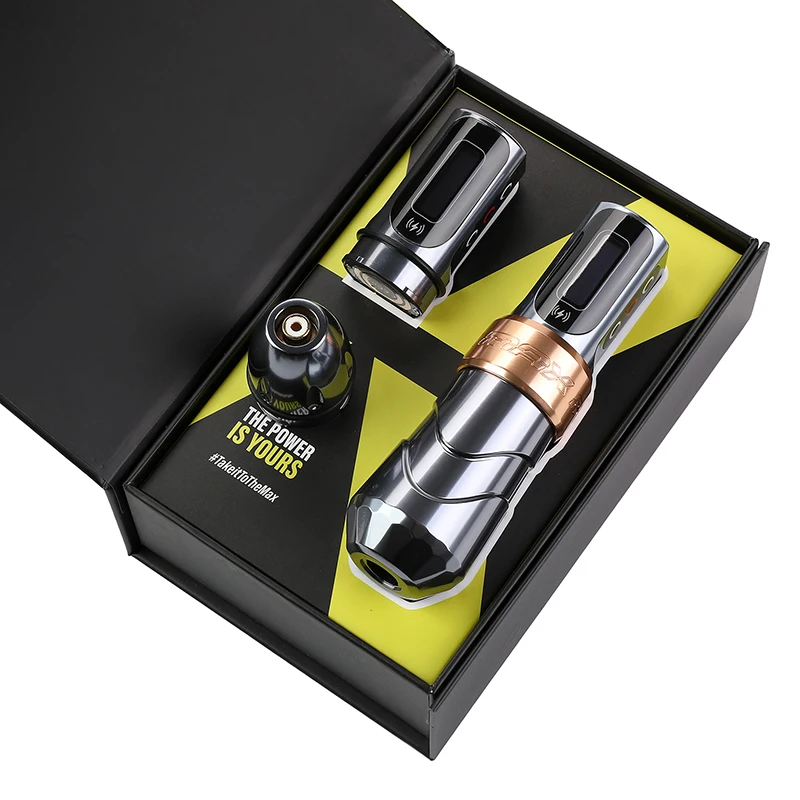 FK MAX Tattoo Machine TWO Batteries 2400mAh - Image 6